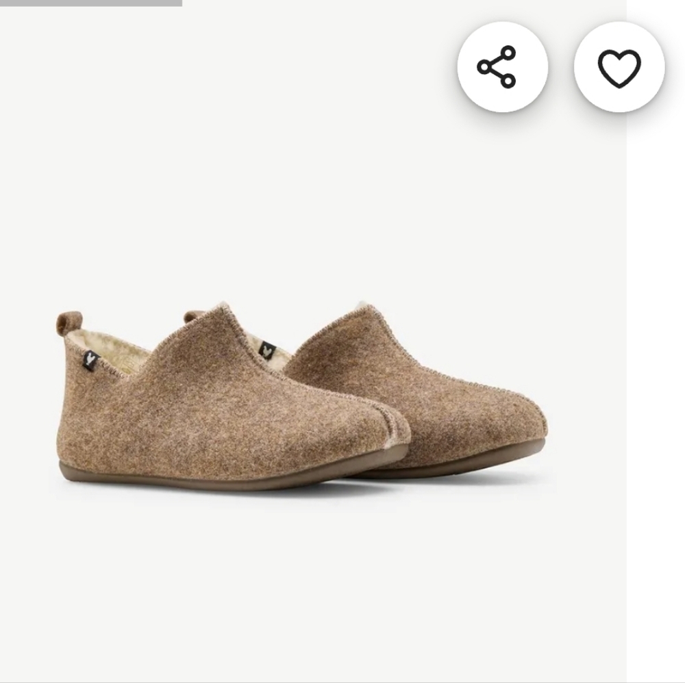 Walk in Pitas Rika Wool and Felt Slippers